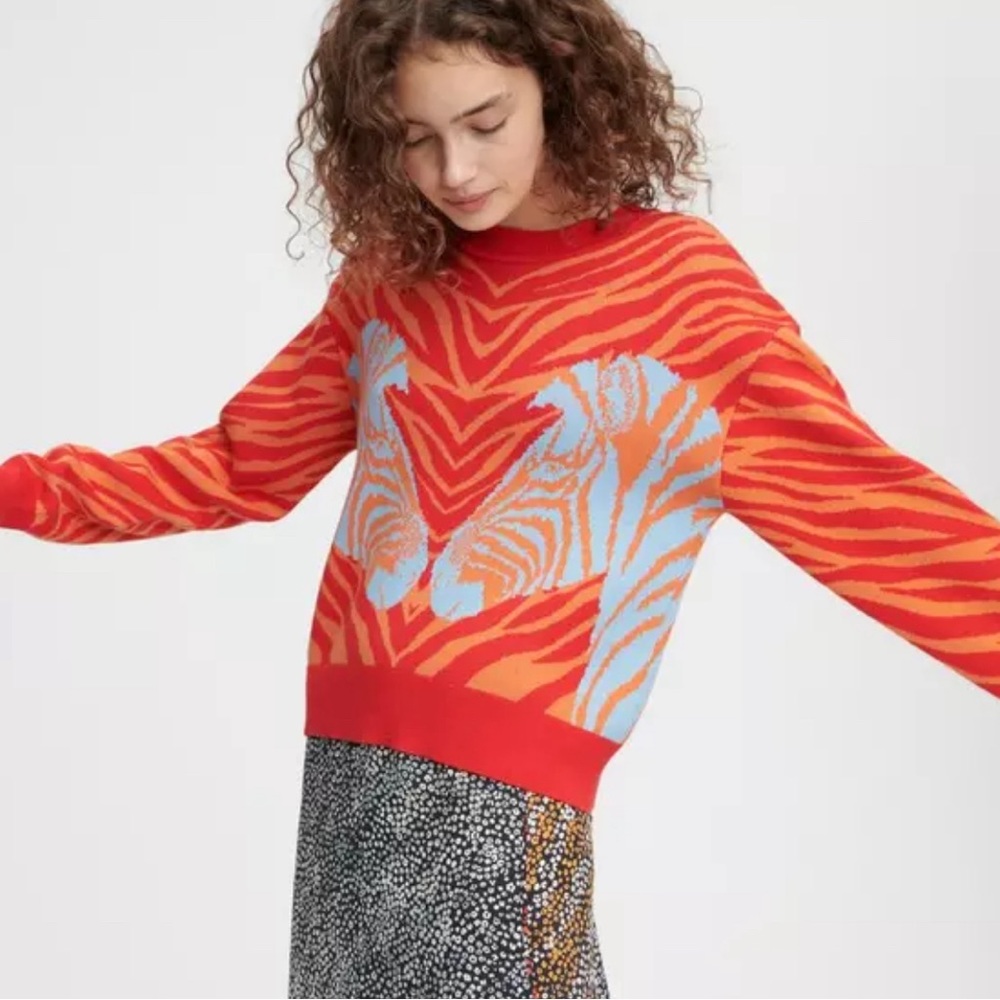 Rag & Bone Zebra Crewneck - image 1